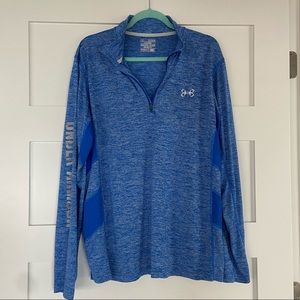 Under Armour 1/4 zip long sleeve SPF fishing